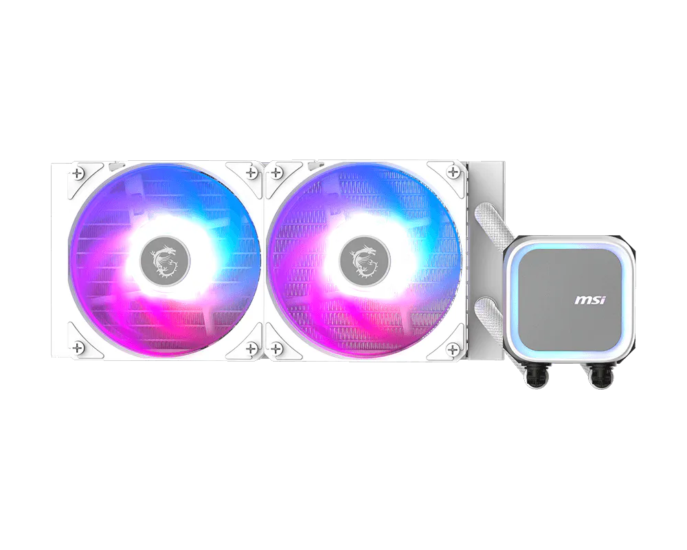cooler líquido msi mag coreliquid a13 240mm blanco cooler líquido msi mag coreliquid a13 240mm blanco