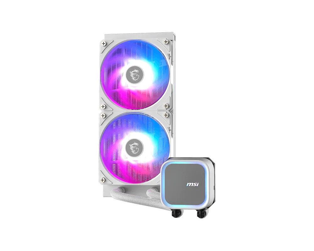 cooler líquido msi mag coreliquid a13 240mm blanco cooler líquido msi mag coreliquid a13 240mm blanco