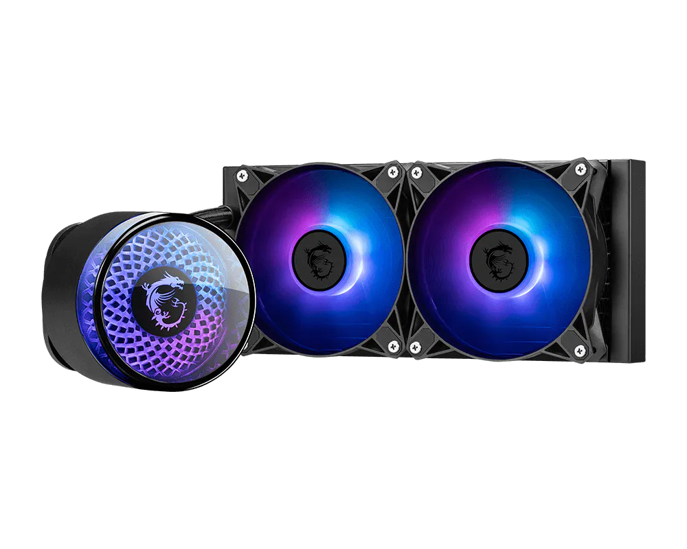 cooler líquido msi mag coreliquid a12 240mm negro gamer pc cooler líquido msi mag coreliquid a12 240mm negro gamer pc