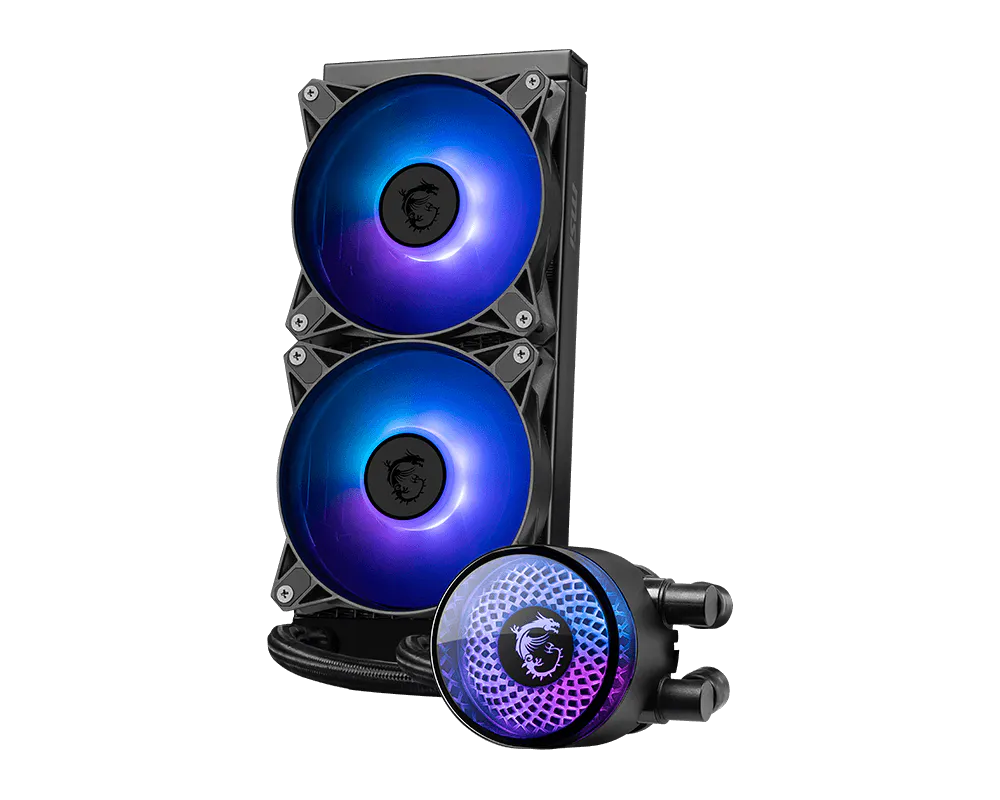 cooler líquido msi mag coreliquid a12 240mm negro gamer pc cooler líquido msi mag coreliquid a12 240mm negro gamer pc