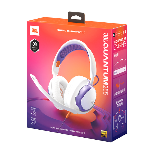 auriculares jbl quantum 250 headset gamer con cable 3.5mm blancos | drivers 50mm | pc, consolas y móvil auriculares jbl quantum 250 headset gamer con cable 3.5mm blancos | drivers 50mm | pc, consolas y móvil