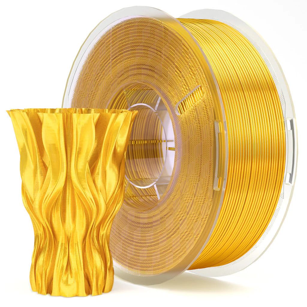 filamento pla elegoo dorado 1.75mm 1kg impresión 3d precisa filamento pla elegoo dorado 1.75mm 1kg impresión 3d precisa