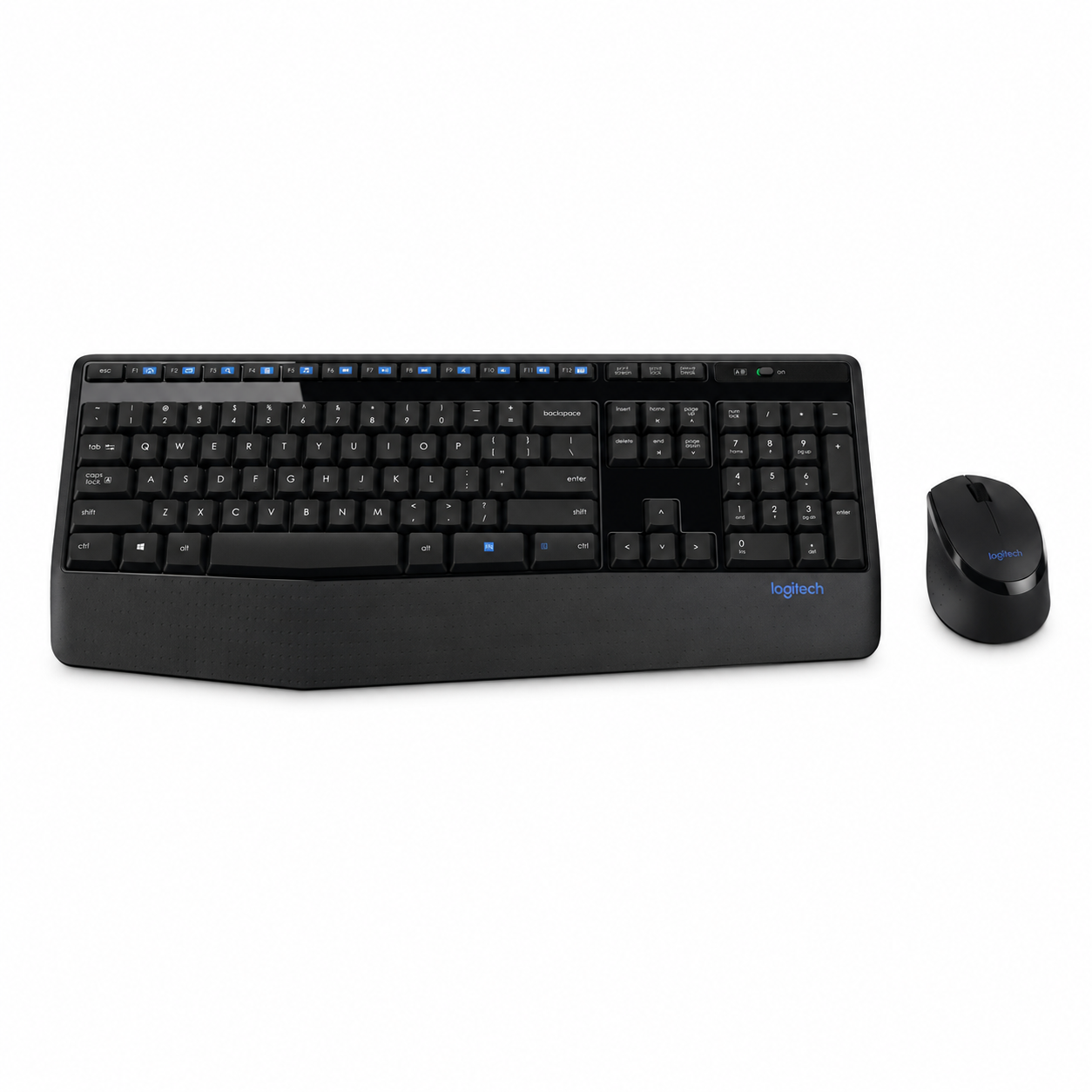 logitech mk345 combo teclado y mouse inalámbrico usb 2.4 ghz | teclado tamaño completo con reposamuñecas logitech mk345 combo teclado y mouse inalámbrico usb 2.4 ghz | teclado tamaño completo con reposamuñecas