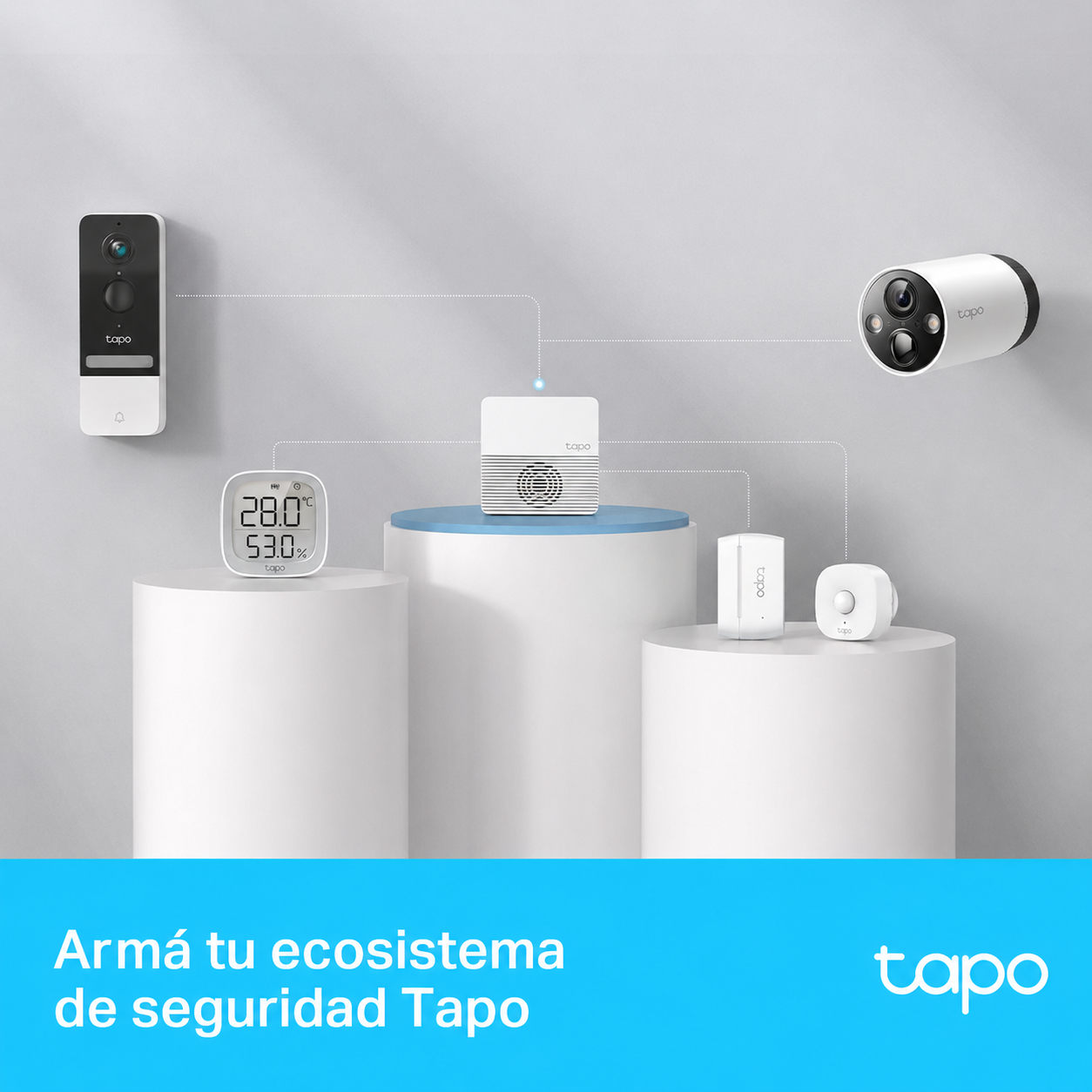 asistente inteligente smart hub tp link tapo h200 inalámbrico c/ control asistente inteligente smart hub tp link tapo h200 inalámbrico c/ control