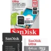 sandisk ultra microsdxc 64gb uhs i u1 v10 100mb/s con adaptador sandisk ultra microsdxc 64gb uhs i u1 v10 100mb/s con adaptador