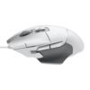 mouse gamer logitech g502 x cable blanco sensor hero 25k rgb