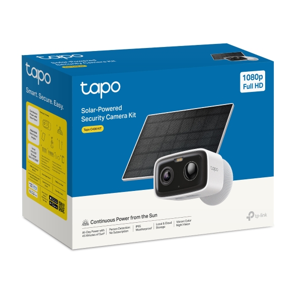 kit cámara tp link tapo c400 full hd batería exterior kit cámara tp link tapo c400 full hd batería exterior