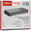 switch dahua 10 puertos 8 poe cloud dh cs4010 8et 110