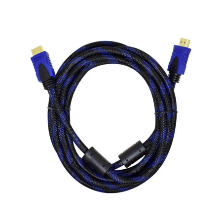 Cable HDMI Nisuta 3 metros V1.4 1080p Filtros y Conectores Dorados