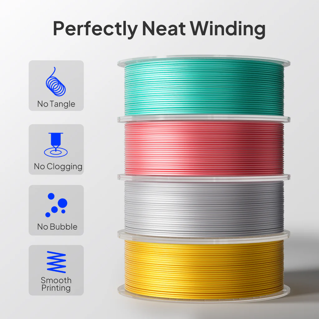 filamento 3d pla elegoo rosa coral 1kg 1.75mm | preciso y fácil de imprimir 50.203.0119 filamento 3d pla elegoo rosa coral 1kg 1.75mm | preciso y fácil de imprimir 50.203.0119