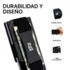 billetera noga rogue aluminio azul proteccion rfid