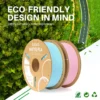 filamento 3d pla elegoo verde menta 1kg 1.75mm | preciso y fácil de imprimir 50.203.0262 filamento 3d pla elegoo verde menta 1kg 1.75mm | preciso y fácil de imprimir 50.203.0262