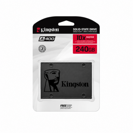 Kingston A400 SSD SATA III 240GB 2.5″ SA400S37/240G Kingston A400 SSD SATA III 240GB 2.5″ SA400S37/240G