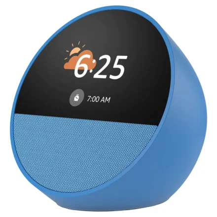 Amazon Echo Spot Reloj Inteligente con Audio Azul Amazon Echo Spot Reloj Inteligente con Audio Azul