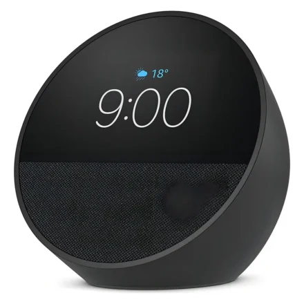 Amazon Echo Spot Reloj Inteligente con Audio Integrado Negro Amazon Echo Spot Reloj Inteligente con Audio Integrado Negro