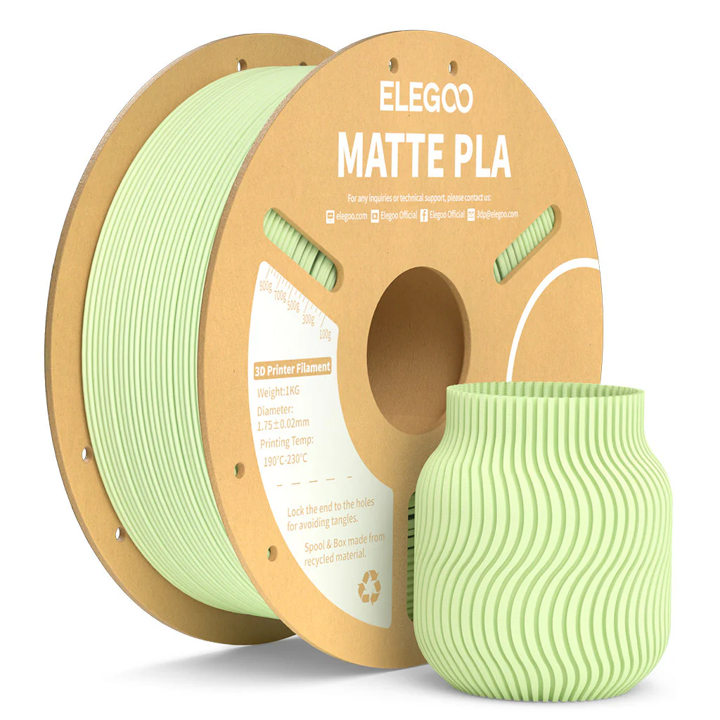 filamento 3d pla elegoo verde menta 1kg 1.75mm | preciso y fácil de imprimir 50.203.0262 filamento 3d pla elegoo verde menta 1kg 1.75mm | preciso y fácil de imprimir 50.203.0262