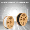 filamento 3d pla elegoo amarillo 1kg 1.75mm | preciso y fácil de imprimir 50.203.0121
