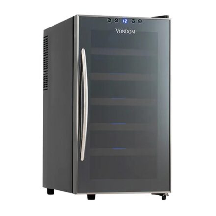 Cava De Vinos Vondom Linea Acero 18st 18 Botellas Color Negro Cava De Vinos Vondom Linea Acero 18st 18 Botellas Color Negro