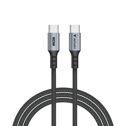Cable de Carga y Sincronización de datos USB-C Verbatim 31848 100W 120Cm con Display, Negro Cable de Carga y Sincronización de datos USB-C Verbatim 31848 100W 120Cm con Display, Negro