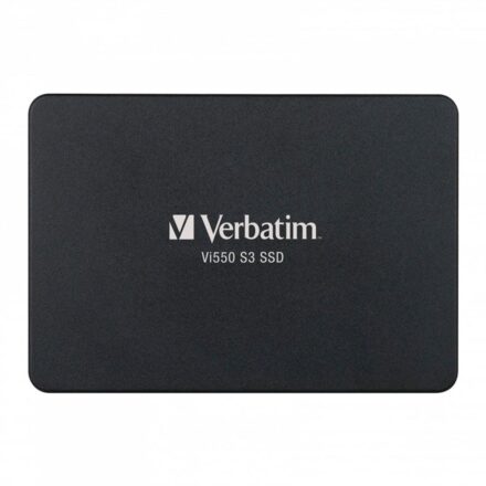 SSD Verbatim Vi550 256GB SATA III 2.5″ Interno 3D NAND 520MB/s SSD Verbatim Vi550 256GB SATA III 2.5″ Interno 3D NAND 520MB/s
