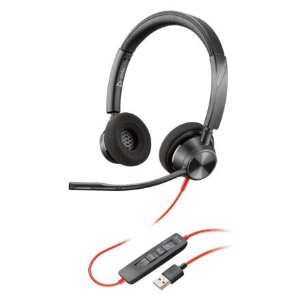 Auriculares Plantronics Blackwire Bw3320-m Usb-a 214012-101 Auriculares Plantronics Blackwire Bw3320-m Usb-a 214012-101