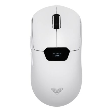 Mouse Inalámbrico Aula SC390 PRO Blanco | Gaming Sin Cable