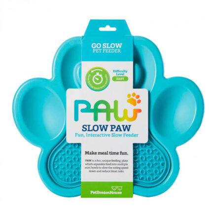PetDreamHouse PAW 2en1 Azul – Comedero Lento y Almohadilla Lamer Silicona PetDreamHouse PAW 2en1 Azul – Comedero Lento y Almohadilla Lamer Silicona