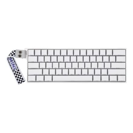 Teclado Gamer AULA MINI60 HE Pro White RGB 60% MistCloud SW