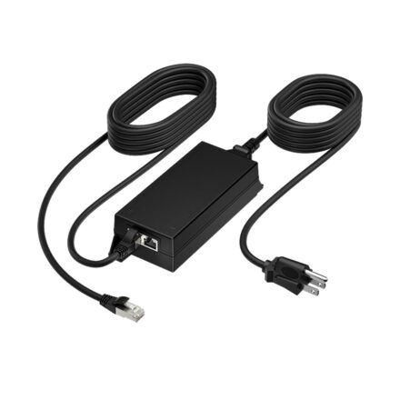 Cable Adaptador Poly PoE++ 65W 2.5G Adapter with 3.66m CAT6A Cable and Power Cord B5NH6AA Cable Adaptador Poly PoE++ 65W 2.5G Adapter with 3.66m CAT6A Cable and Power Cord B5NH6AA
